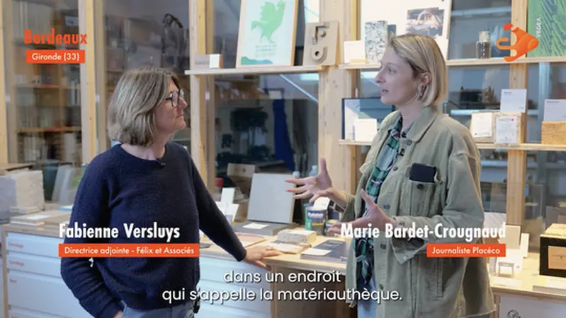 Design : Chez Félix et Associés, une matériauthèque verte recense des produits durables
